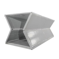 Vente directe d'usine maison mobile modulaire préfabriquée dortoir pliant Camp Field Container House appartement hôtel panneau sandwich en acier