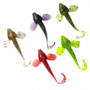 Señuelos blandos para Pesca, cebos de Pesca artificiales, Crankbait, <span class=keywords><strong>Rock</strong></span>, Bass, 10cm, 4,5g, 6 unidades - Product Image 6