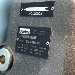 PV046R1K1T1NMMC ปั๊มไฮดรอลิกแบบลูกสูบสำหรับอุปกรณ์อุตสาหกรรม - Product Image 1