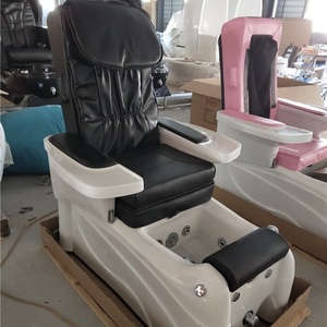 เก้าอี้ทำเล็บแบบไม่มีท่อพร้อมอ่างแก้วสำหรับขายส่ง - Product Image 6