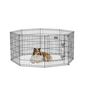 Lồng Chó Thú Cưng Cỡ Lớn 6ft X4ft X6ft, Nhà Cho Chó Có Mái Che Bằng Thép Không Gỉ, Nhà Cho Chó Chịu Lực Nặng Ngoài Trời - Product Image 1