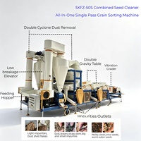 Machine de nettoyage combinée pour sorgo, blé, soja, haricots et légumineuses 50S