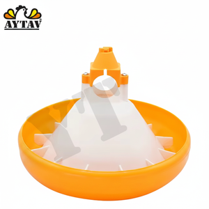 Meilleures ventes - Nouveau distributeur automatique de nourriture pour poulets de chair, diamètre 33 cm, garantie 1 an, modèle AYTAV 302001, testé et inspecté - Product Image 2