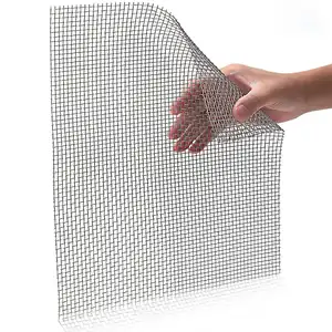 Rete filtrante a maglia 5-500 su misura in acciaio inox rete metallica reticolato saldato per setaccio