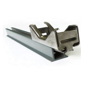 Abrazadera de canal universal Hongjing SS201 SS304, soporte de poste, Clip de canal universal de alto pulido, abrazadera de señal UCC - Product Image 1