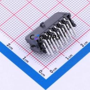 430451201 Wire-to-<b>Board</b> <b>Pin</b> Header Bent Lead Through Hole,P=3mm Connector 2x6P 3mm Right Angle Insert Micro-Fit (MX 3.0) - Product Image 2