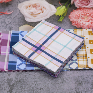 Nhà máy cung cấp hình học Quilting quyến rũ gói vải vuông chắp vá bông vải nhà dệt vải hình học - Product Image 6