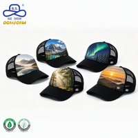 Gorra Trucker de Malla con Logotipo Personalizado Impreso, Fabricada por OEM ODM BSCI, para Promoción de Marca Corporativa y Publicidad