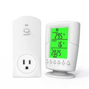 Smart Programmable <strong>Wireless</strong> Remote Thermostat Plug in Socket <strong>Heating</strong> Cooling Temperature <strong>Controller</strong> AC110V-120V 15A US Plug - Product Image 4