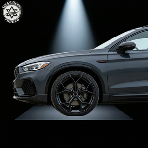 Jantes de voiture en alliage forgé personnalisables en couleur, 5 trous, 17, 18, 19, 20, 21, 22, 24 pouces, 20, 25, 30, 35, 40, 45 mm, pour <span class=keywords><strong>Audi</strong></span> Q8, Benz, BMW - Product Image 4