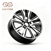 Jantes en alliage forgé OEM ODM monobloc légères usinées argent brillant noir 19 pouces à rayons en V CNC PCD personnalisé disponible