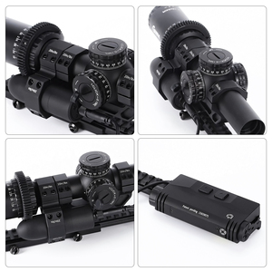빠른 전기 스코프 스위치가 있는 1-10x24 IR 스코프 세트, 빠른 줌 시스템 전자 LVPO 전술 스코프 장착 시스템 - Product Image 4