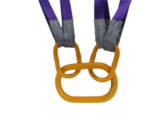 100% ポリエステルマルチレッグウェビングスリングリフティングスリング、フック付きリフティンググッド - Product Image 3