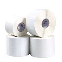 Rollo de etiquetas de PP brillante de inyección de tinta para impresora Epson Color Works C6500 C8000 C4000