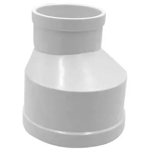 HYDY Manufacturer 75*50mm PVC reduce coupling UPVC Pipe Fitting plastic Pipe Fitting for drainage