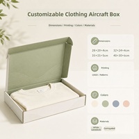 Boîtes en carton ondulé en gros, sacs d'expédition pour vêtements et cadeaux, boîtes pliables pour expédition et transport