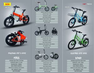 Vélo électrique tout-terrain personnalisé avec pneus larges 20x4.0, batterie lithium 48V 15Ah, moteur sans balais, 7 vitesses, cadre en acier, pour adulte, modèle HMF20 - Product Image 1