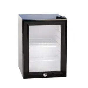heimbar 70l glastür kleiner kühlschrank kompakter mini-kühlschrank für shop zuhause hotel getränk kühlschrank