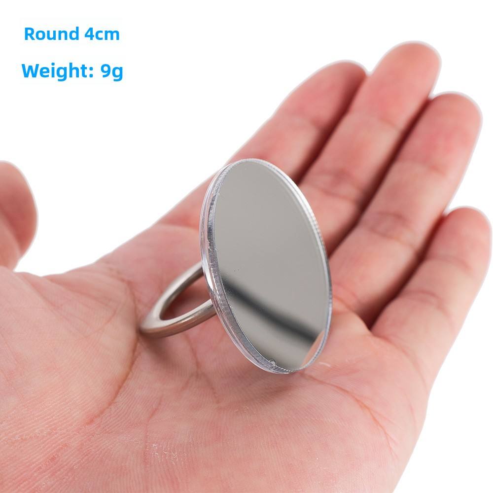 Circular ring betta fish mirror