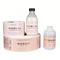 Étiquettes personnalisées pour produits cosmétiques, bouteilles, papier, vinyle, autocollants dorés, impression adhésive, étiquettes cosmétiques imperméables, impression