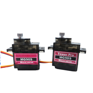 MG90S 12g เซอร์โวเฟืองโลหะเต็มรูปแบบ SG90 อัพเกรดมินิสเตียริงเกียร์ สำหรับเครื่องบินบังคับวิทยุ ปีกตรึง หุ่นยนต์ DIY อุปกรณ์เสริมสำหรับทำโมเดล - Product Image 2