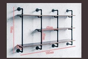 Trang trí đơn giản tường treo kệ sách phòng ngủ tường sáng tạo Lưới lưu trữ Kệ tường tủ treo tủ sách - Product Image 5