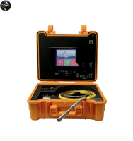 Caméra de détection de tuyaux auto-nivelante FORBEST 1920-1080 avec résolution F12, prend en charge le stockage TF USB, 110/220V pour la détection des canalisations d'évacuation