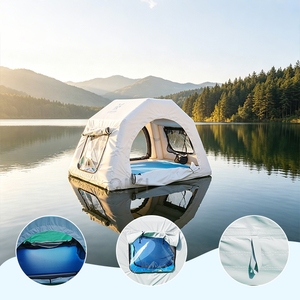 Tente de <span class=keywords><strong>camping</strong></span> gonflable pour lac, rivière, terre – Tente gonflable étanche pour fêtes, événements, voyages - Product Image 4