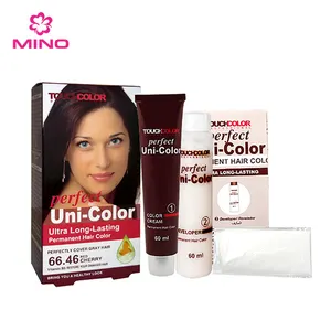 Couleur de cheveux OEM Uni-Couleur Couleur De Cheveux Permanente Teinture Sans Ammoniaque Disponible