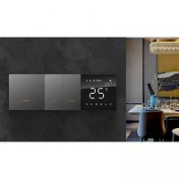 Commande vocale intelligente Alexa Home Hotel Commutateurs 1/2/3 Gang Tuya Téléphone Contrôle sans fil Zigbee Light Wall Smart Switch