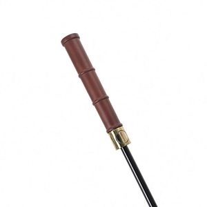 Custom Luxury Golf <b>Umbrella</b> with Branded Logo for Promotions Waterproof Fully-Automatic Wood Handle <b>Large</b> Canopy - Product Image 3