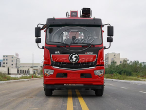 รถบรรทุกติดเครน Shacman L5000 10 ตัน แบบกำหนดเองพร้อมระบบไฮดรอลิก - Product Image 5