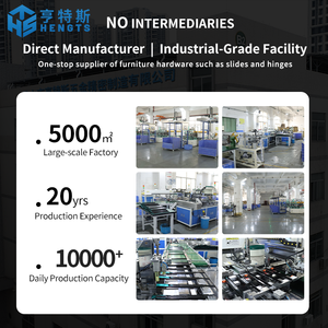 Glissières de tiroir à extension complète à double pliage auto-hydrauliques à fermeture amortie pour cuisine, salle à manger et chambre à coucher - Product Image 4