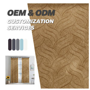 Tessuto <span class=keywords><strong>per</strong></span> <span class=keywords><strong>Tende</strong></span> Oscuranti di Lusso al Metro, OEM&ODM, Tessuto in Fibra Chimica Bicolore con Geometrie Moderne in Rilievo <span class=keywords><strong>per</strong></span> Interni - Product Image 1