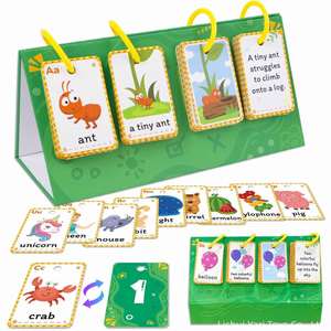 Tarjetas de Palabras para Formar Frases, Juego de Mesa Portátil, Educación del Habla, Aprender a Leer, Tabla de Construcción de Frases para Jardín de Infancia - Product Image 2