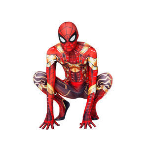 Nuovo Design Costume Cosplay <span class=keywords><strong>da</strong></span> <span class=keywords><strong>Uomo</strong></span> di Spider-Man Body Intero - Product Image 4