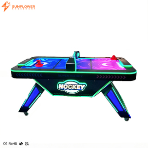 Table de hockey sur air LED de luxe à prix d'usine avec marquage électronique en option – Équipement de divertissement intérieur pour hôtels - Product Image 2
