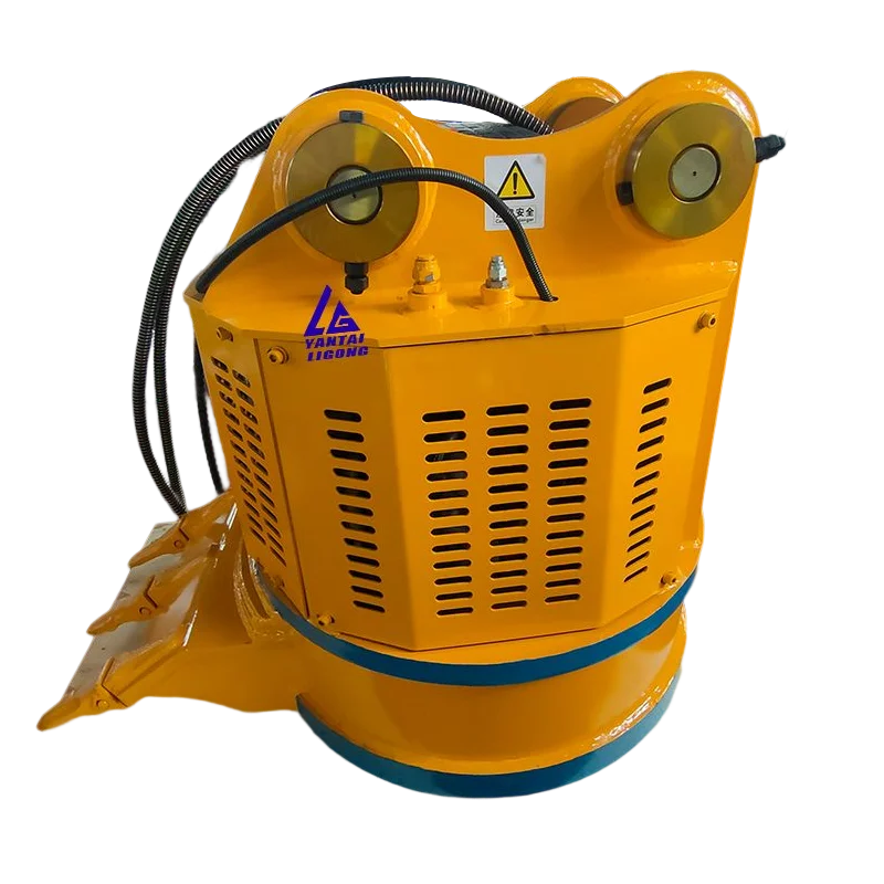 電磁リフト 掘削機油圧リフティングマグネット/電気強力な長方形の磁気