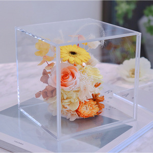 Flores preservadas Margarita Africana Gerbera <span class=keywords><strong>jamesonii</strong></span> PARA EL Día de San Valentín Regalo de Navidad Decoración interior Dormitorio - Product Image 4