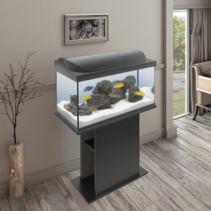 Stylish Durable Indoor Wood Aquarium Cabinet Luxury Rectangle Base Storage <strong>Stand</strong> <strong>for</strong> <strong>Fish</strong> <strong>Tank</strong> Eco-Friendly Efficient Outdoor - Product Image 1