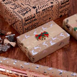 Stock de papel de regalo navideño para Envío listo - Product Image 3