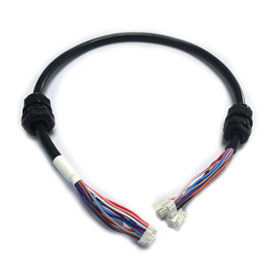 Arnés de cableado electrónico de PVC personalizado de 4 pines 0,3mm 2/12C AVVR 0,3mm 2/12C Prensaestopas con 2x7P VH3.96 - Product Image 4