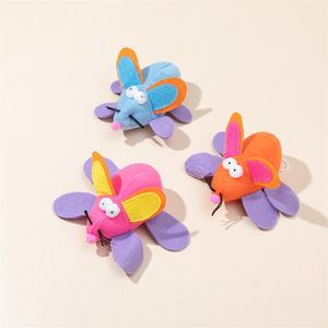 Anillo de tracción con orejas grandes, juguete para gatos con forma de ratón con vibración, contiene hierba gatera, suministros interactivos para mascotas - Product Image 1