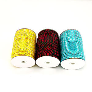 Cuerda reflectante para tienda de campaña Ningbo, 5 mm x 50 m, cuerdas de nailon para exteriores, multifuncionales, para fijación de tiendas de campaña - Product Image 1