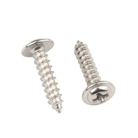 Phillips Pan Head Washer Self Tapping Screw Carbon Steel Nickel Plated Type AB Self Drilling Sheet Metal Screw