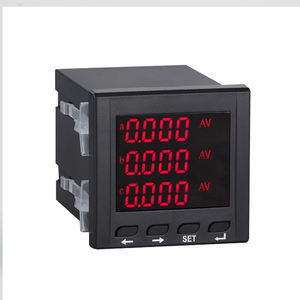 Digitale Driefasige Spanning En Huidige Combinatie Paneelmeter Voor Elektrische Kast Schakelapparatuur Meettoepassingen - Product Image 1