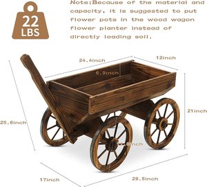 Garden Outdoor Decoration <strong>of</strong> Flower Planter Stand with Wooden <strong>Pot</strong> - Product Image 2