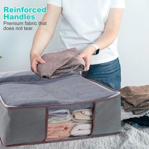 Bolsa Organizadora de Ropa de 35L, Tela No Tejida, Rectangular, para Dormitorio - Product Image 2