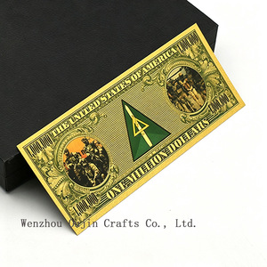 Banconota Commemorativa in Foglia d'Oro da Un Milione di Dollari della Marina USA, Carta Stampata UV Placcata in Oro 24K, Souvenir delle Forze Speciali - Product Image 3