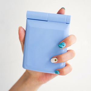 Private Logo Lighted Makeup <b>Mirror</b> Colour <b>Square</b> Led Light Pocket Handbag Makeup <b>Mirror</b> - Product Image 3